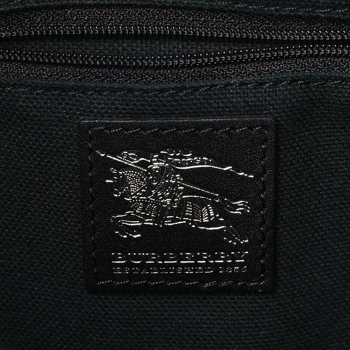 House Check Buckle Shoulder Black