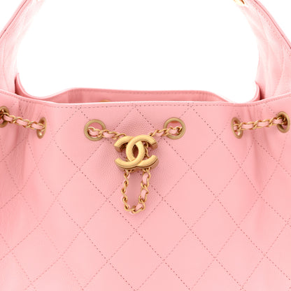 Chanel Caviar Quilted Small Chanel 25 Handbag Light Pink 8 of 11