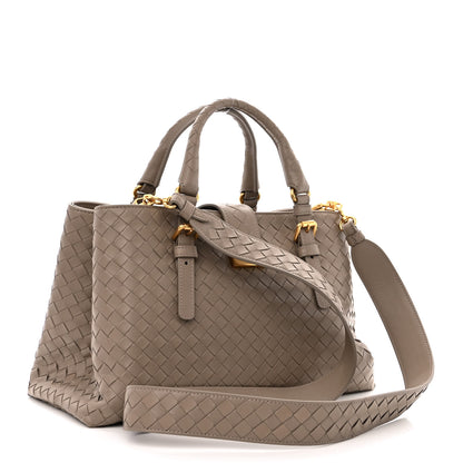 Bottega Veneta Light Calf Intrecciato Small Roma Beige 3 of 11