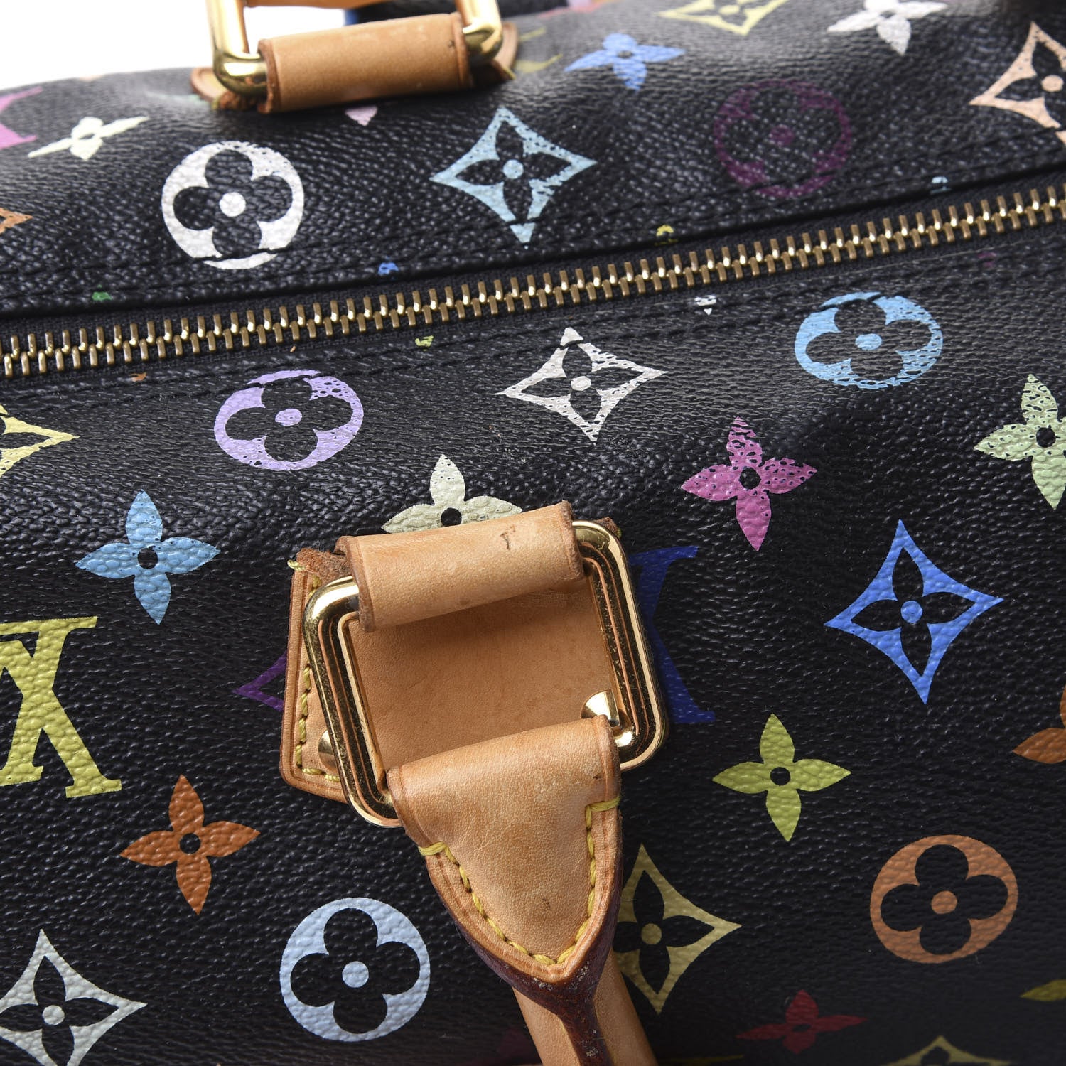 Louis Vuitton Monogram Multicolor Speedy 30 Black 13 of 14