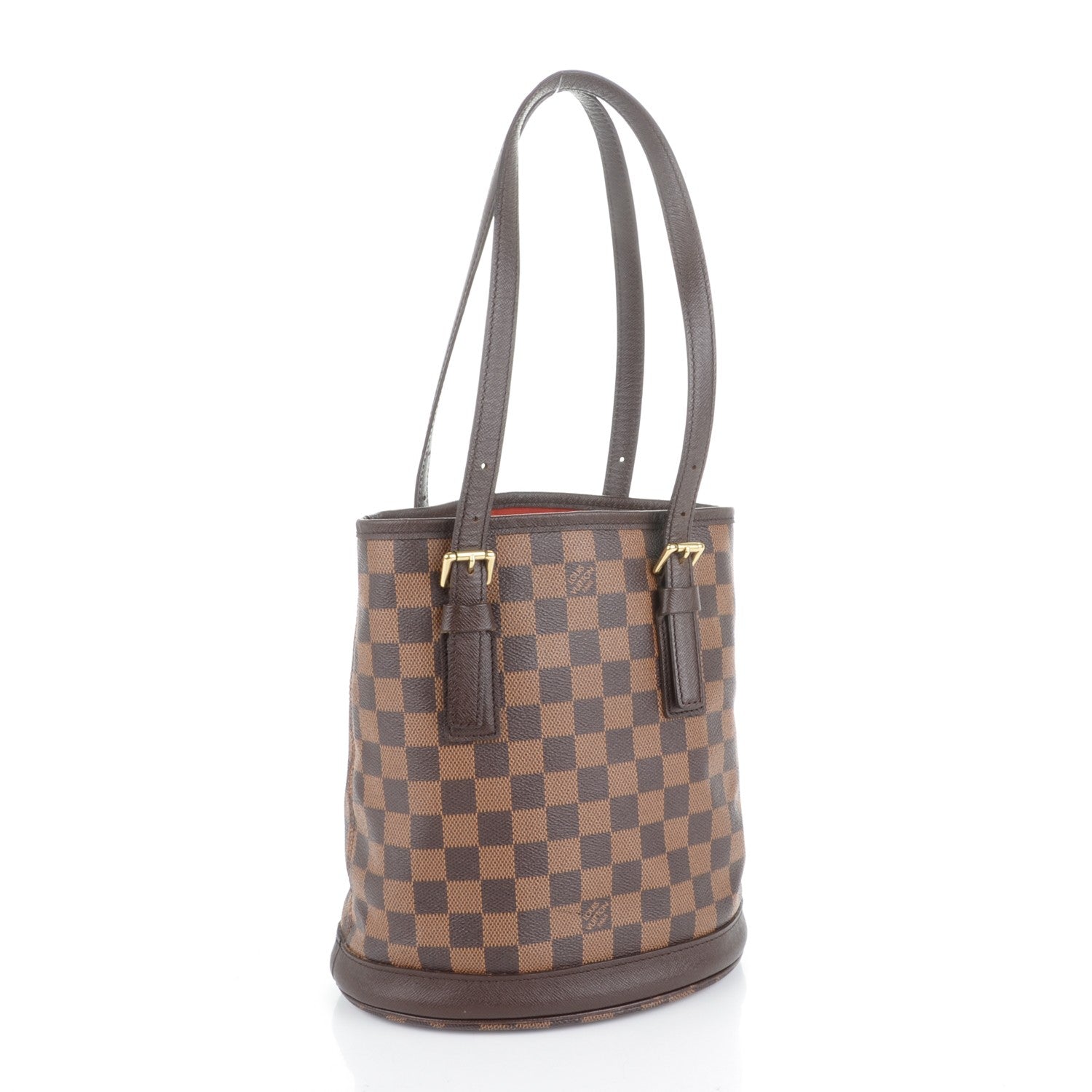 Louis Vuitton Damier Ebene Marais Bucket 23 3 of 7