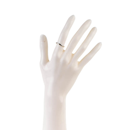 Tiffany Platinum Lucida Band Ring 5.25 2 of 5