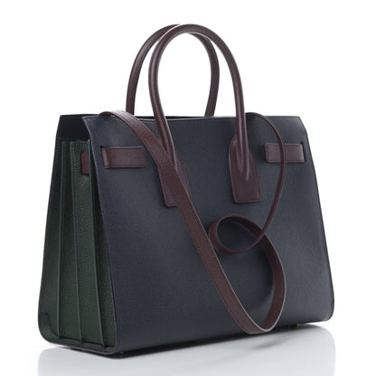 Saint Laurent Grained Calfskin Small Sac De Jour Multi 3 of 11
