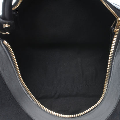 Gucci Monogram D Gold Large Hobo Black 5 of 7