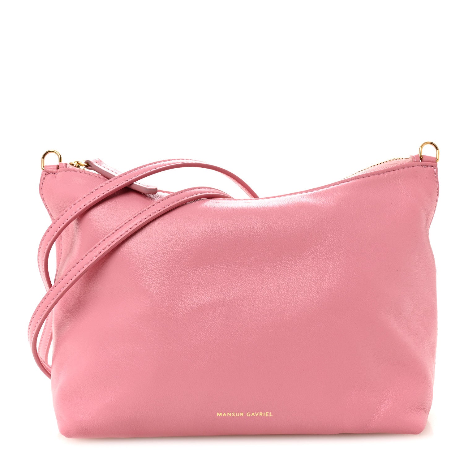Mansur Gavriel Lambskin Hera Crossbody Bag Flamingo 1 of 11