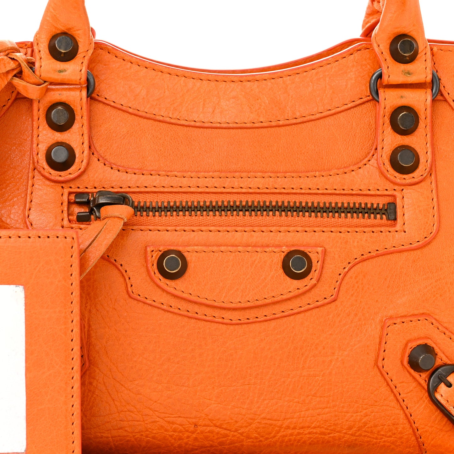 Agneau Classic Hardware Mini City Tangerine