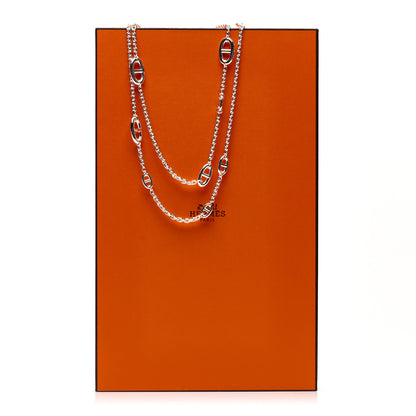 Hermes Sterling Silver Farandole Necklace 120 6 of 6