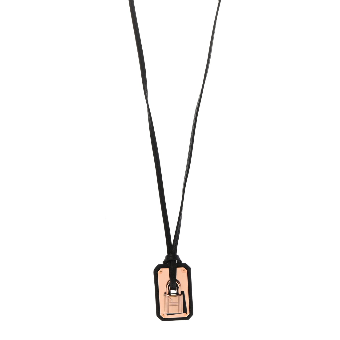 Swift Large O'Kelly Pendant Necklace Black