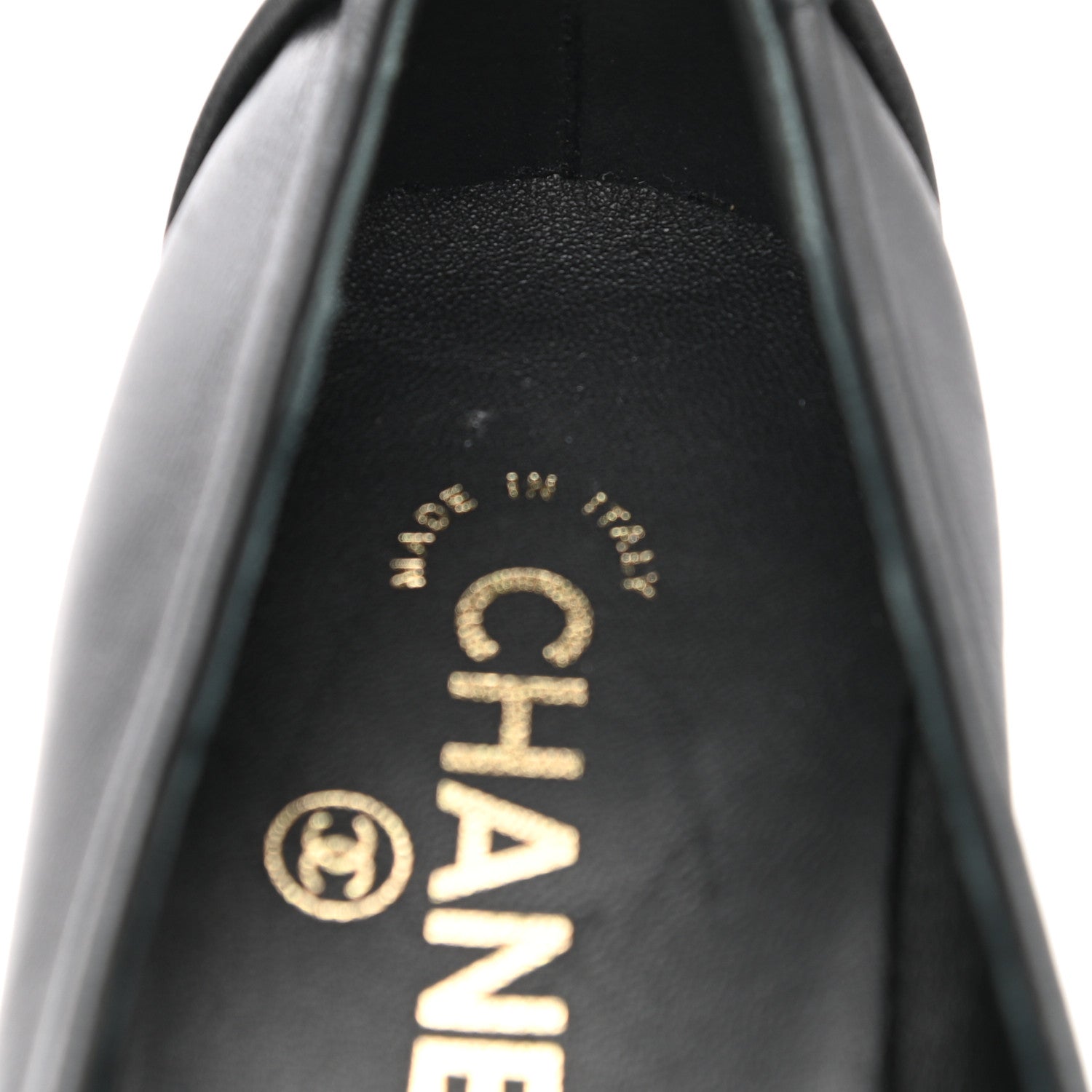 Chanel Lambskin Quilted Boy Loafers 36.5 Black 9 of 11