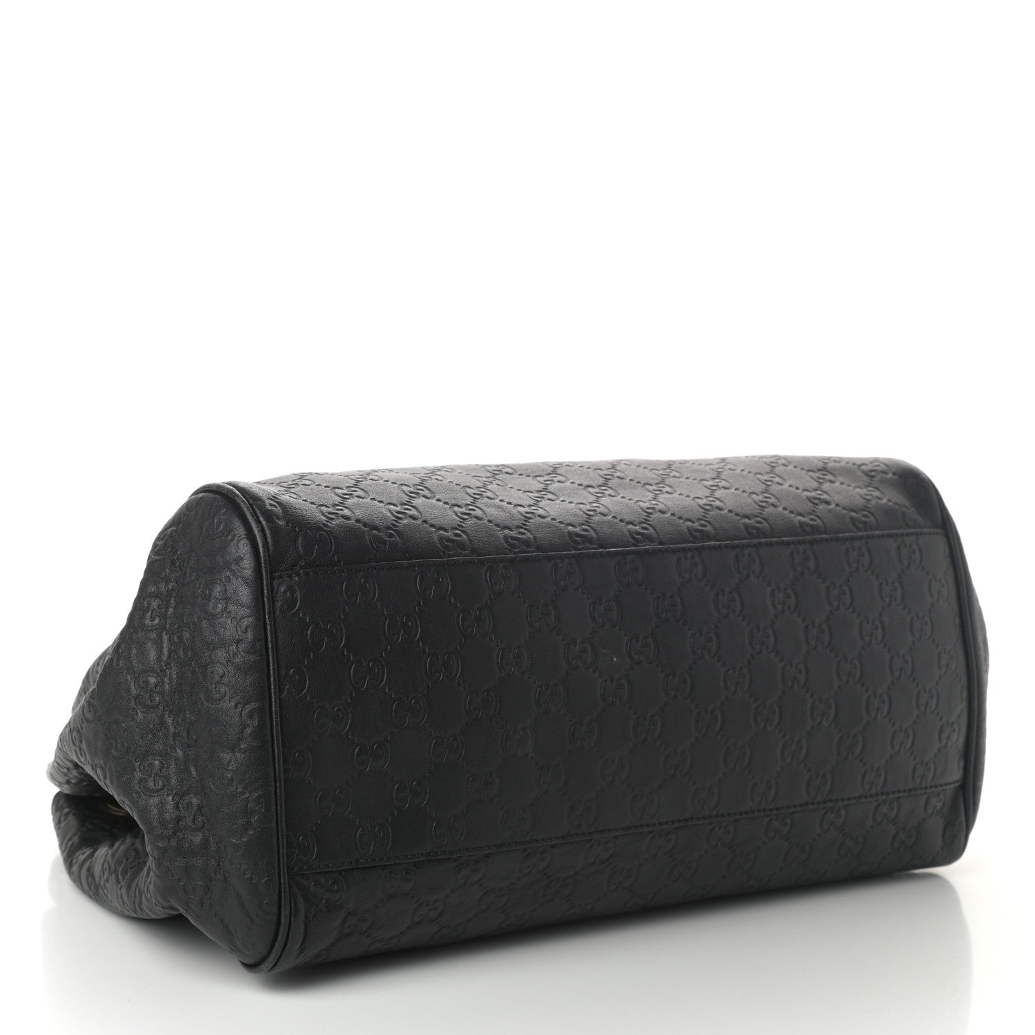 Gucci Guccissima Medium Emily Shoulder Bag Black 4 of 9