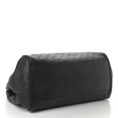 Gucci Guccissima Medium Emily Shoulder Bag Black 4 of 9