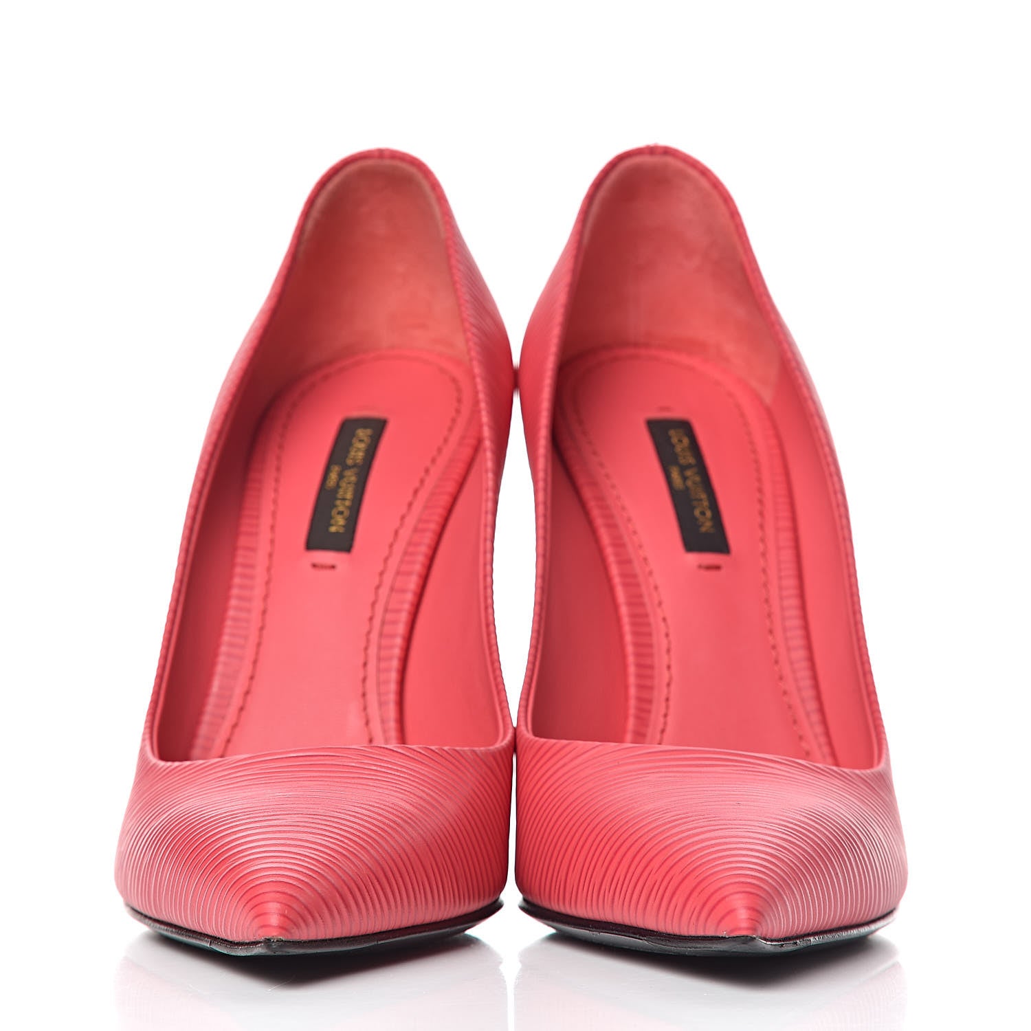 Louis Vuitton Epi Eyeline Pumps 37 Pivoine 2 of 12