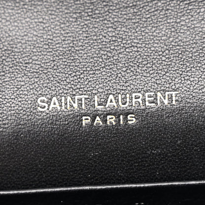 Saint Laurent Lambskin Quilted Micro Gaby Bag Black 6 of 12