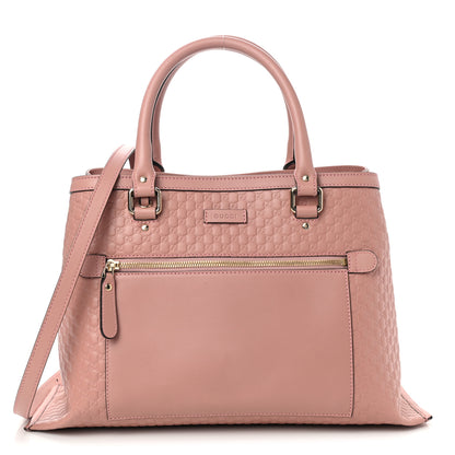 Gucci Soft Microguccissima Medium Tote Soft Pink 1 of 9