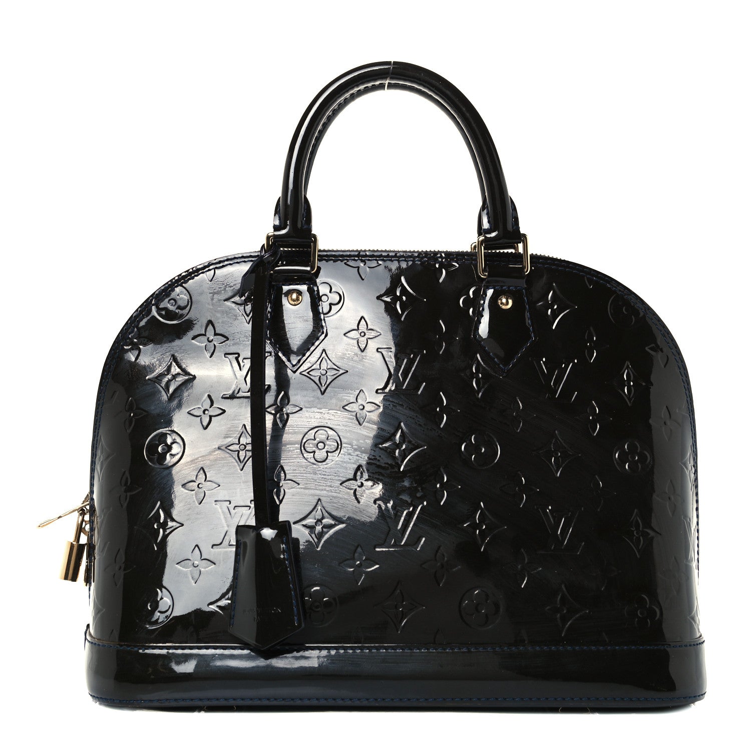 Louis Vuitton Vernis Alma PM Blue Infini 1 of 10
