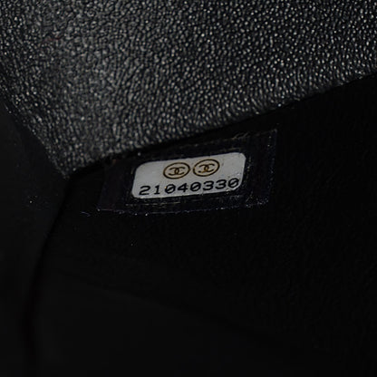 Chanel Lambskin Chevron 11.12 Medium Double Flap So Black 9 of 9