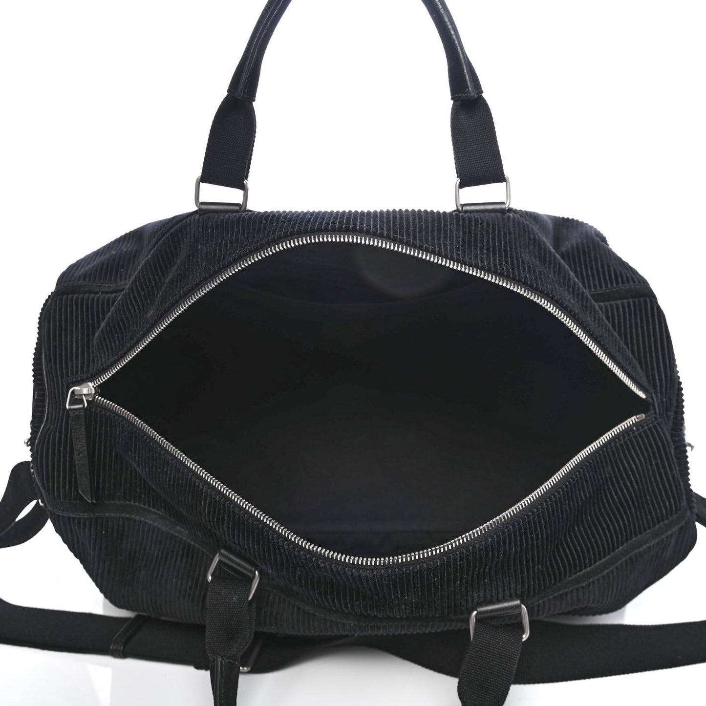 Corduroy Andy Duffle Bag Black