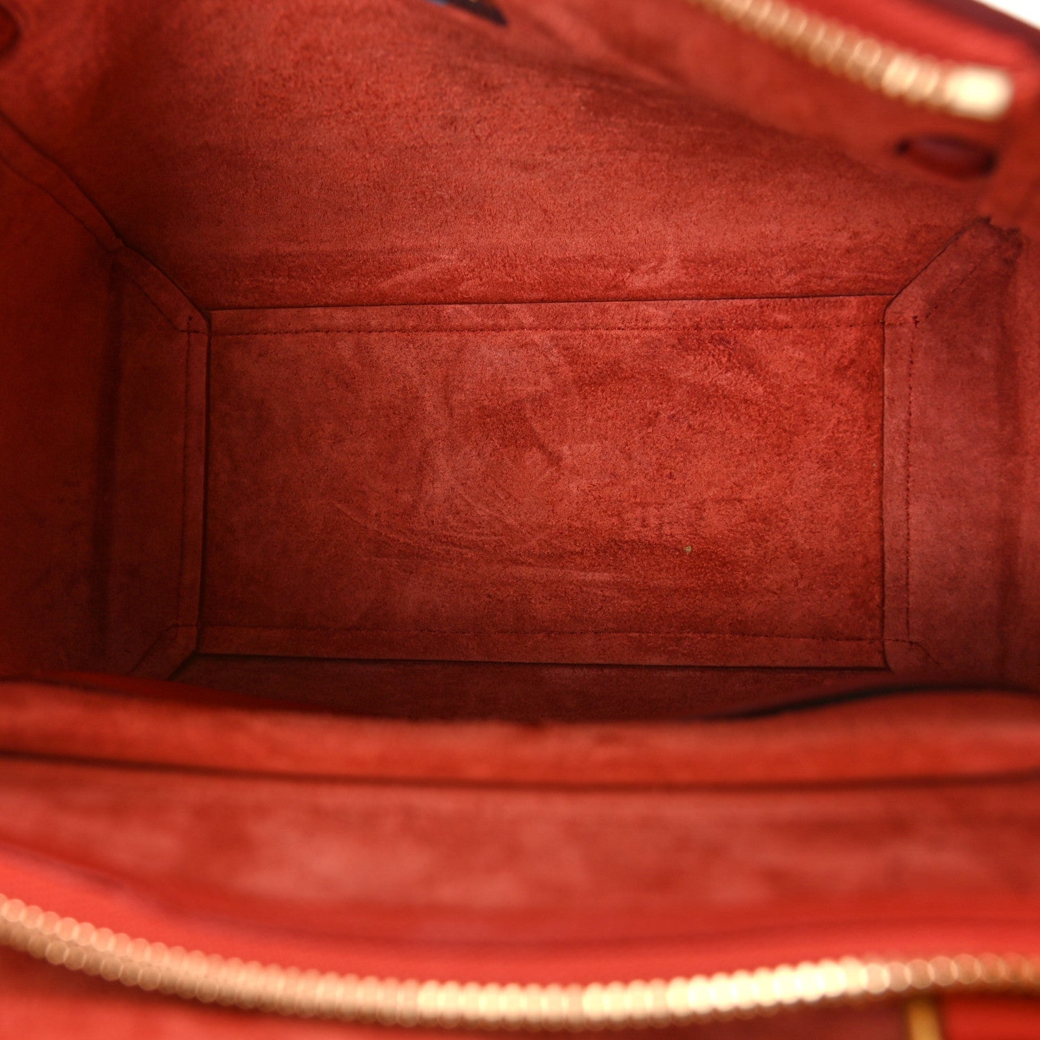 Celine Grained Calfskin Micro Belt Bag Fox Red 6 of 7