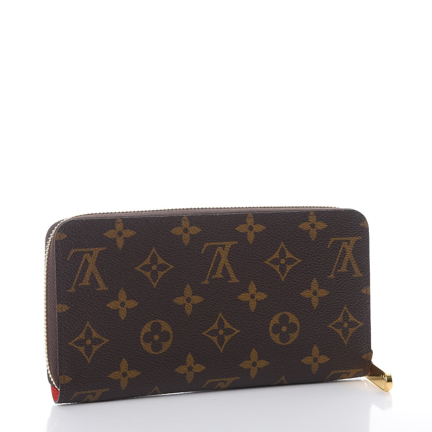 Monogram Zippy Wallet Coquelicot