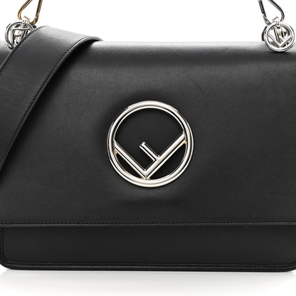 Fendi Vitello Century Opaco F is Fendi Kan I Shoulder Bag Black 8 of 16