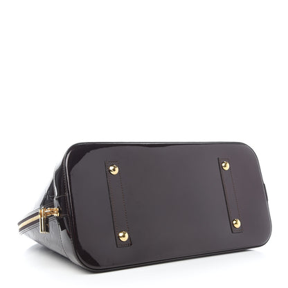 Louis Vuitton Vernis Alma GM Amarante 4 of 9