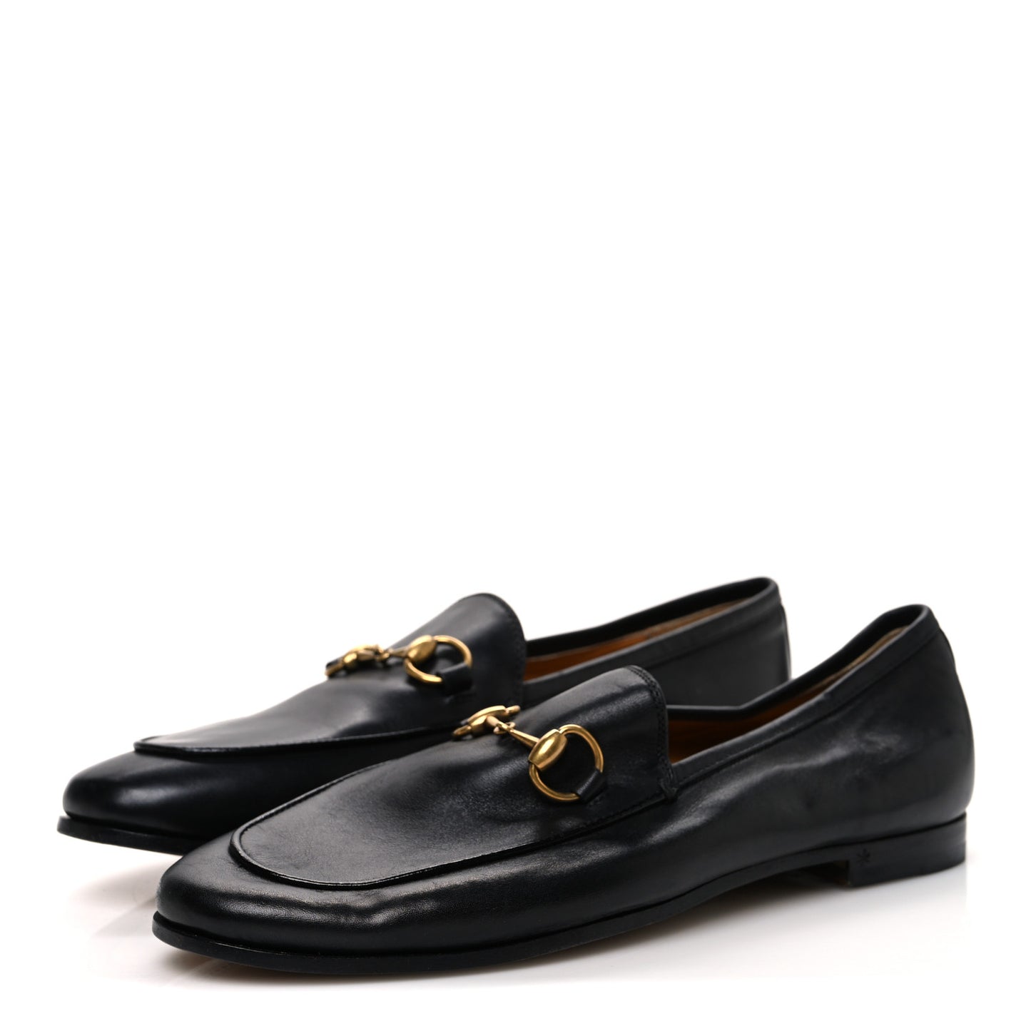 Calfskin Womens Jordaan Loafers 36 Black