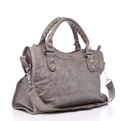 Balenciaga Agneau Giant 21 Silver Hardware City Galet 3 of 11