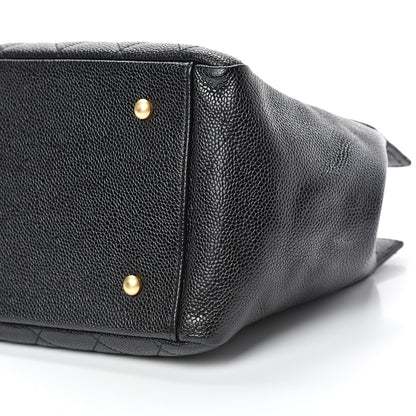 Chanel Caviar Quilted Petit Timeless Tote PTT Black 10 of 12
