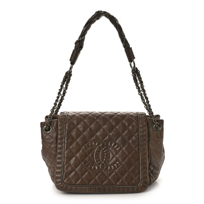 Chanel Calfskin Quilted Istanbul Accordion Flap Brown 1 of 12
