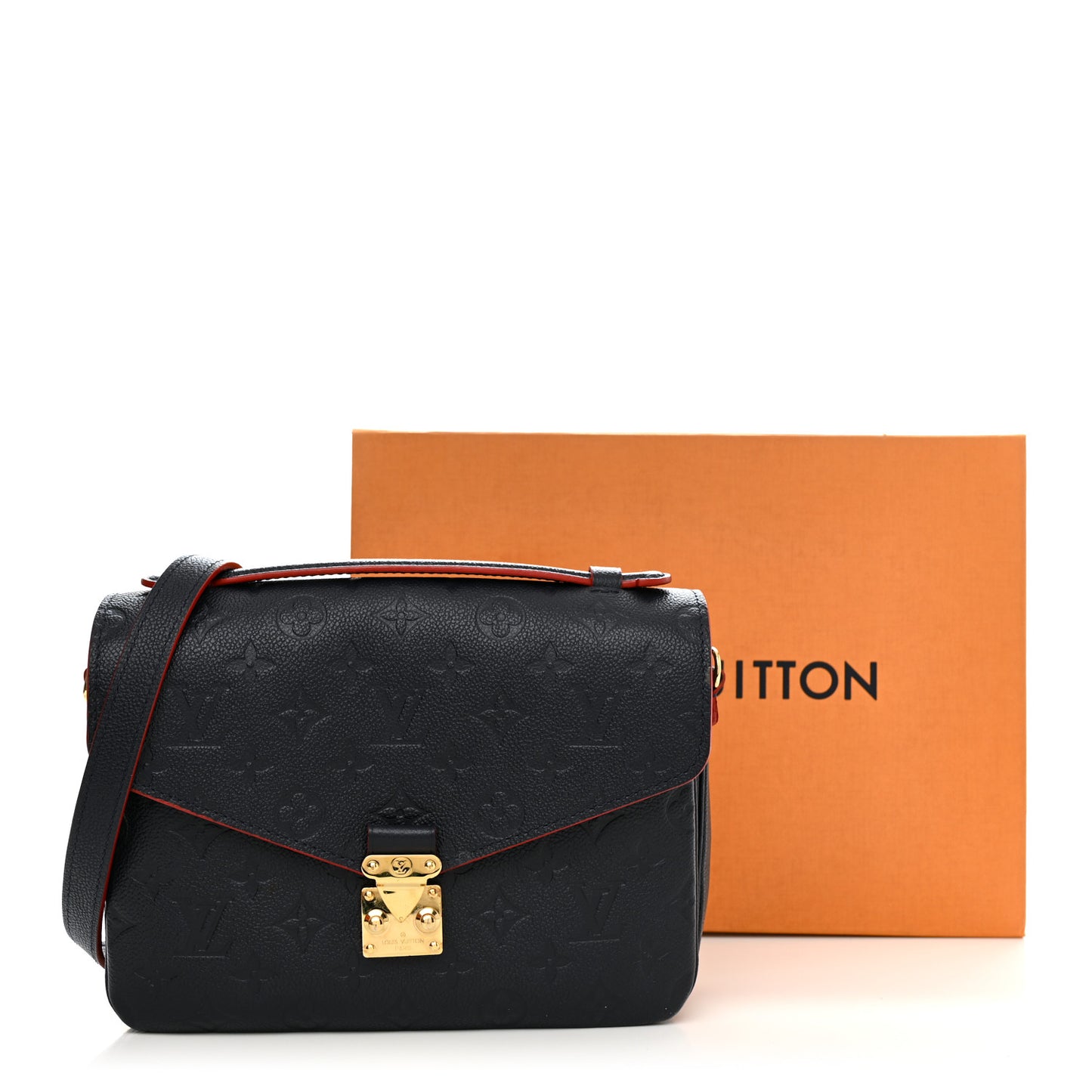 Empreinte Pochette Metis Marine Rouge