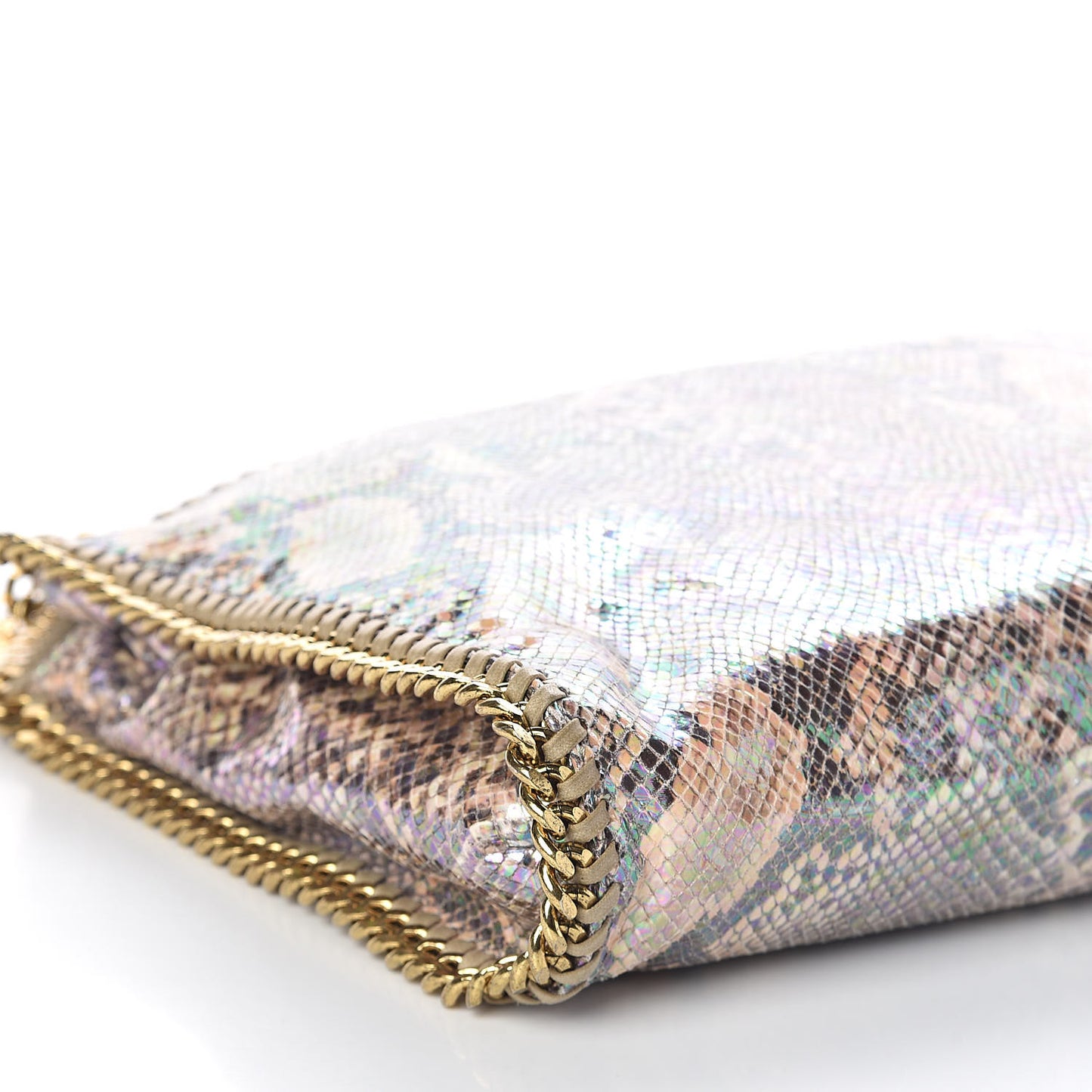 Eco Python Oleographic Small Falabella Tote