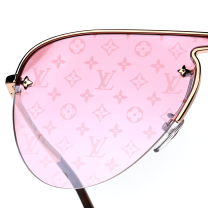 Louis Vuitton Monogram Grease Sunglasses Z1172W Pink 8 of 9