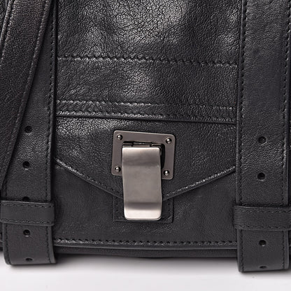 Proenza Schouler Lambskin PS1 Mini Pouch Messenger Black 11 of 11