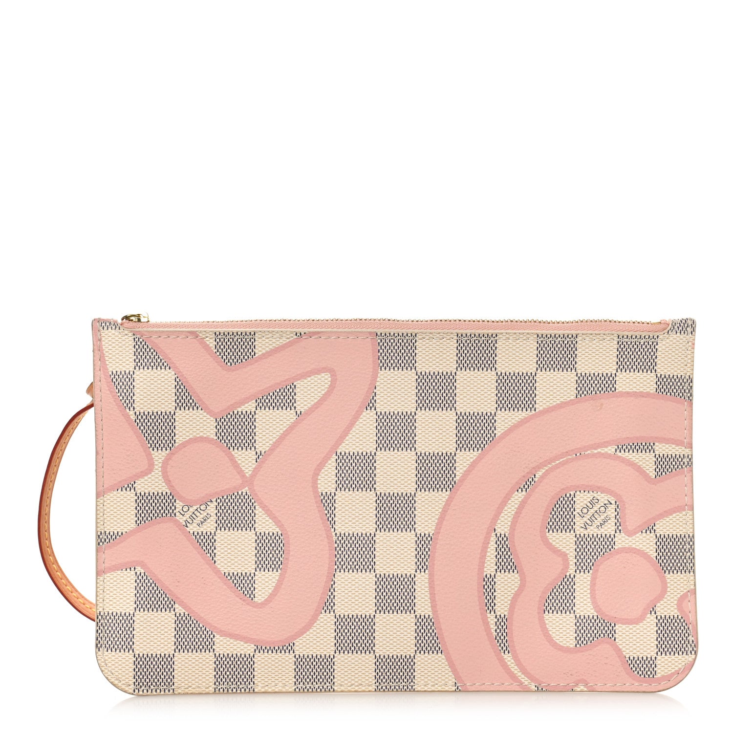 Louis Vuitton Damier Azur Tahitienne Neverfull MM Pochette 1 of 8