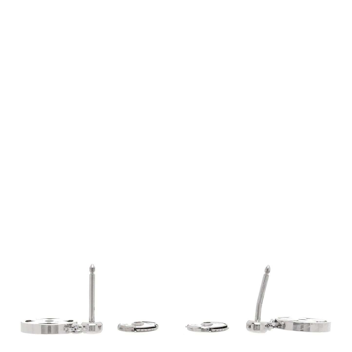 18K White Gold Diamond Idylle Blossom Stud Earrings