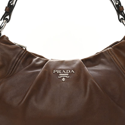 Prada Vitello Daino Hobo Bruciato 7 of 11