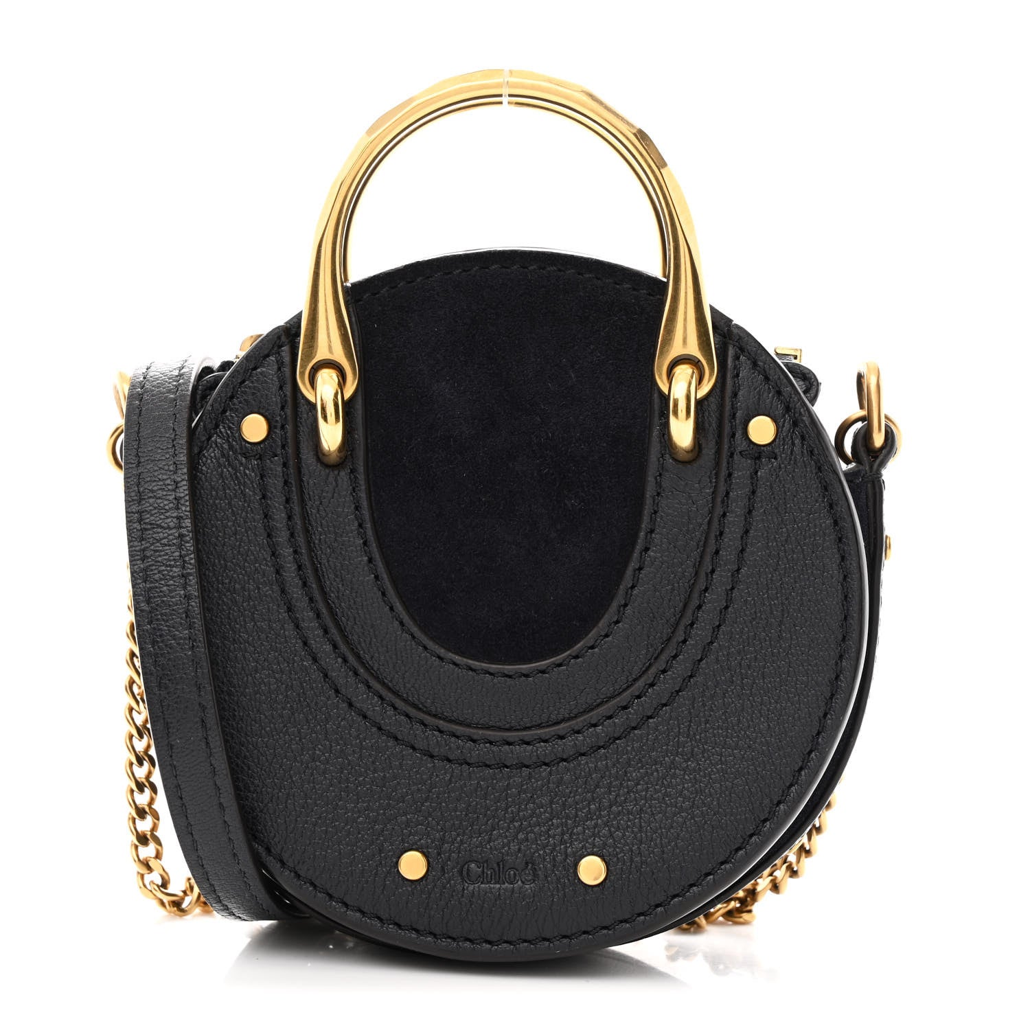 Chloe Calfskin Small Pixie Bag Blue 1 of 12