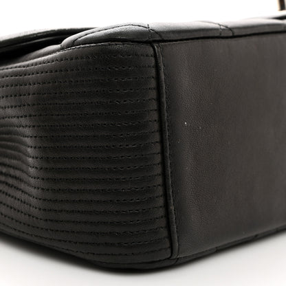 Chanel Lambskin Quilted Large Coco Rider Flap Black 9 of 10
