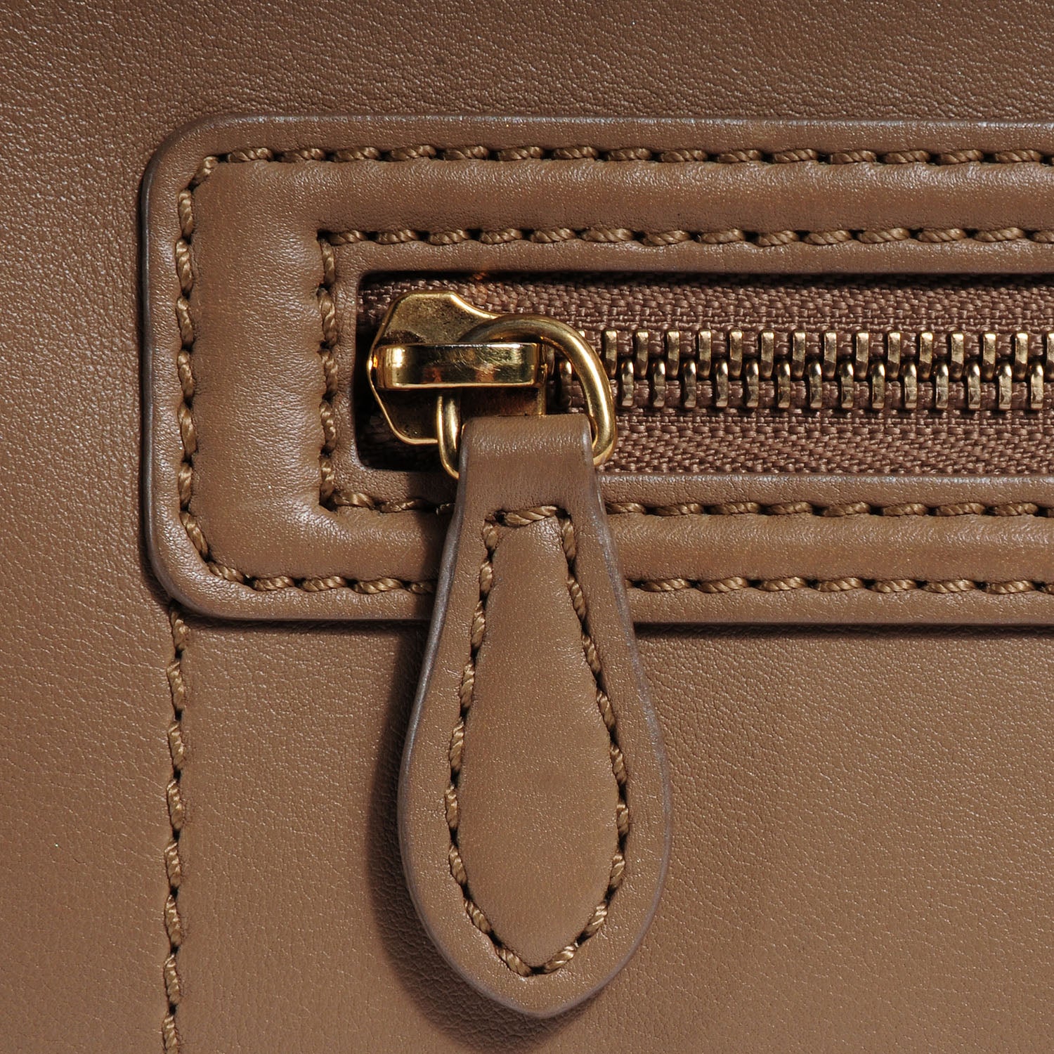 Celine Smooth Calfskin Mini Luggage Camel 9 of 9