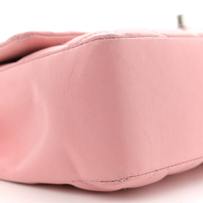 Chanel Lambskin Medium Heart Valentine Flap Pink 9 of 11