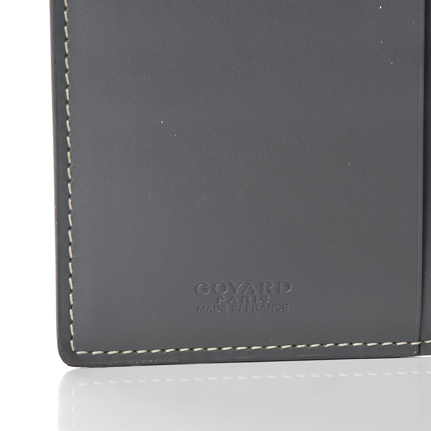Goyardine Long Bi-Fold Wallet Grey