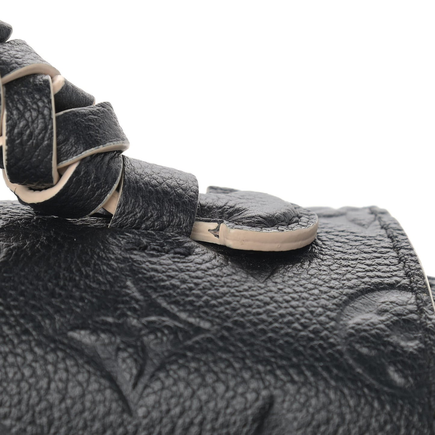 Empreinte Braided Pochette Metis Black