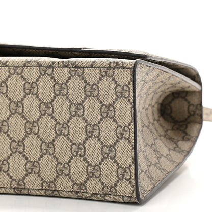 Balenciaga X GUCCI GG Supreme Monogram Medium Hourglass Top Handle Bag Beige Ebony 9 of 10