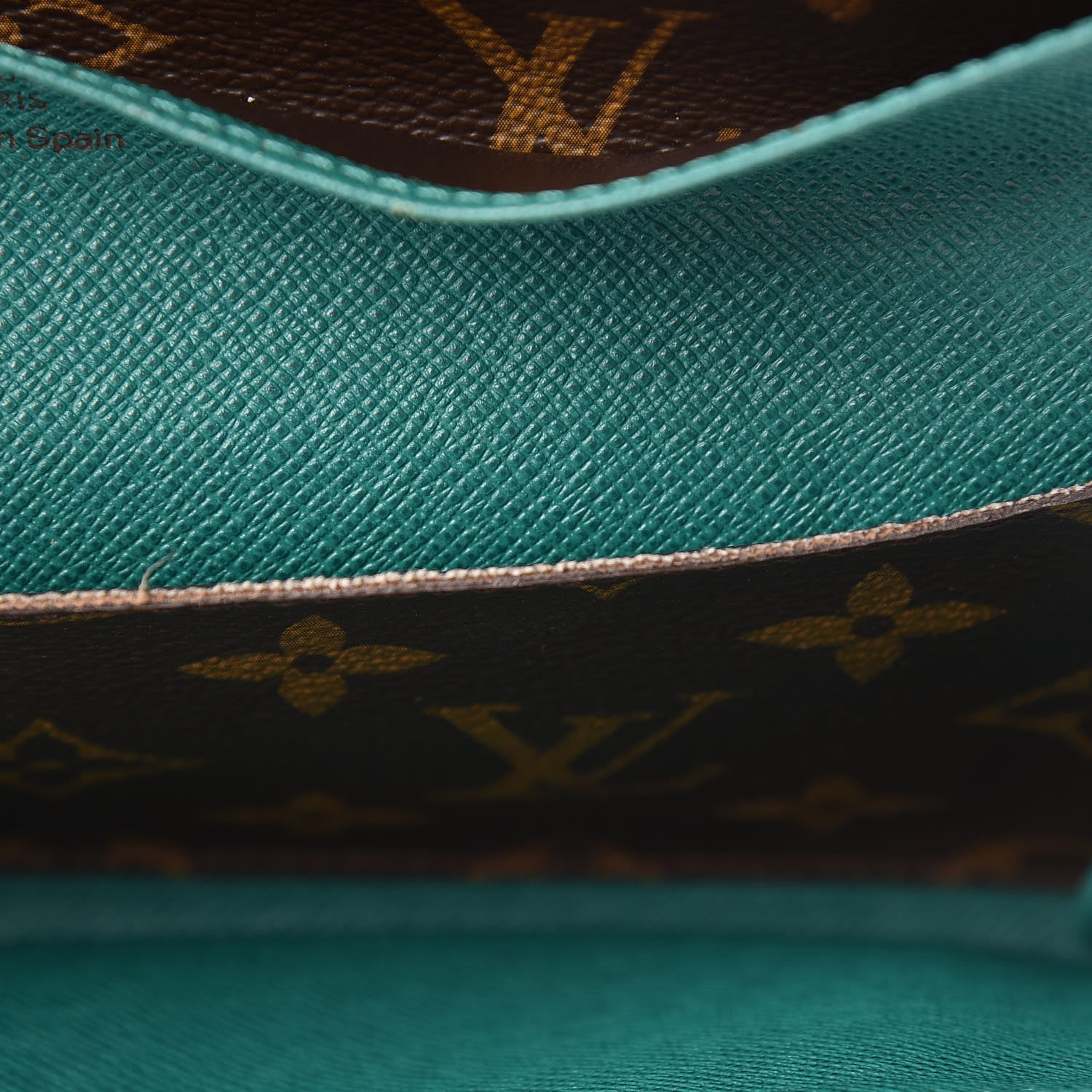 Louis Vuitton Monogram Emilie Wallet Vert 9 of 15