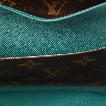 Louis Vuitton Monogram Emilie Wallet Vert 9 of 15