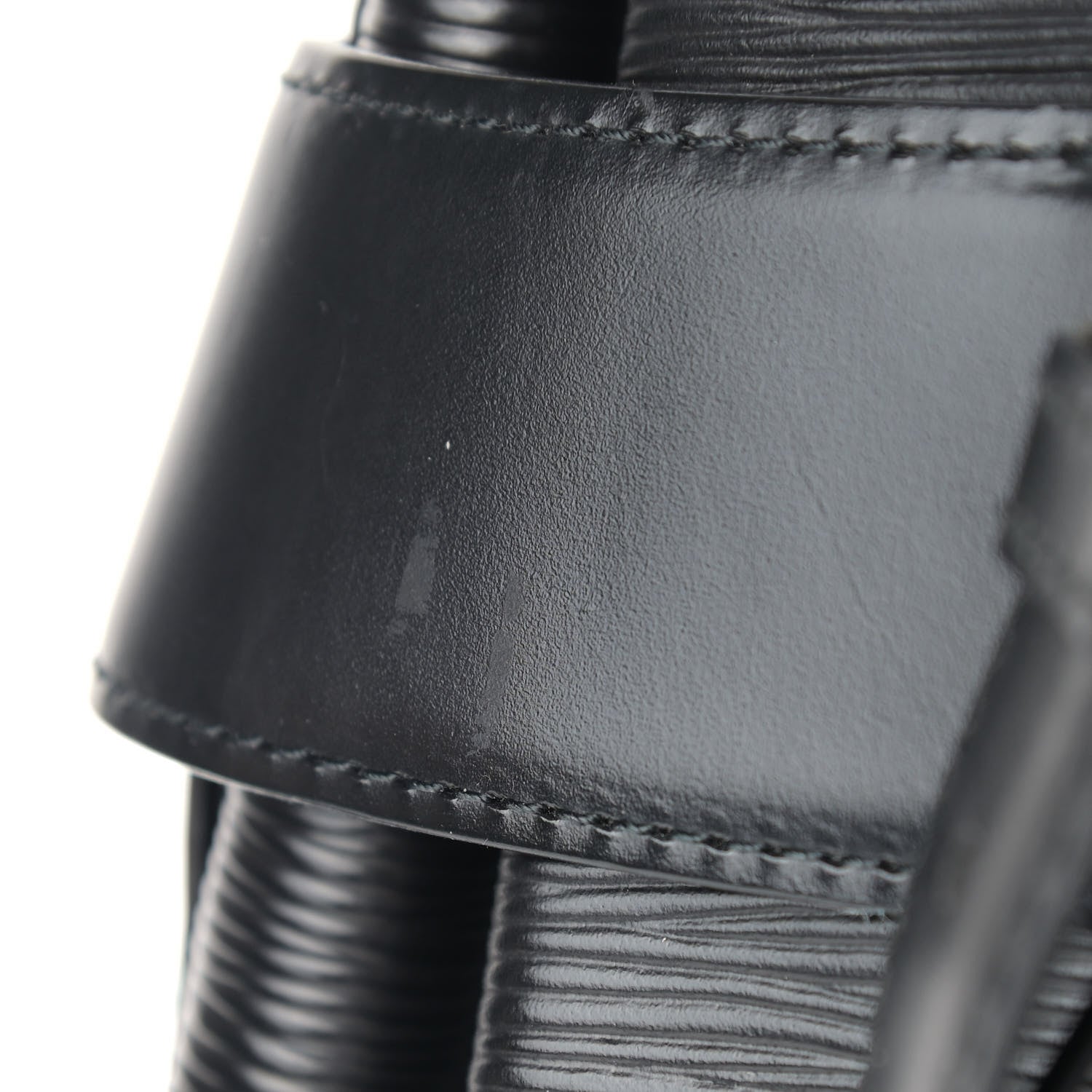 Louis Vuitton Epi Sac D'Epaule Black 10 of 14