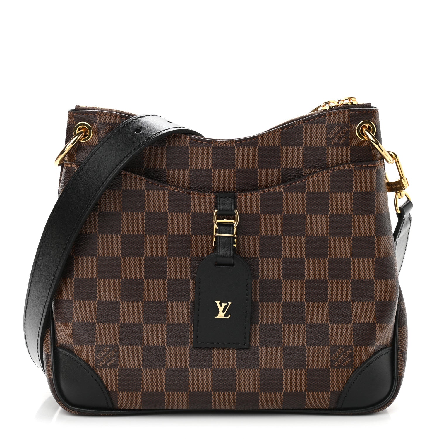 Louis Vuitton Damier Ebene Odeon PM Black 1 of 9