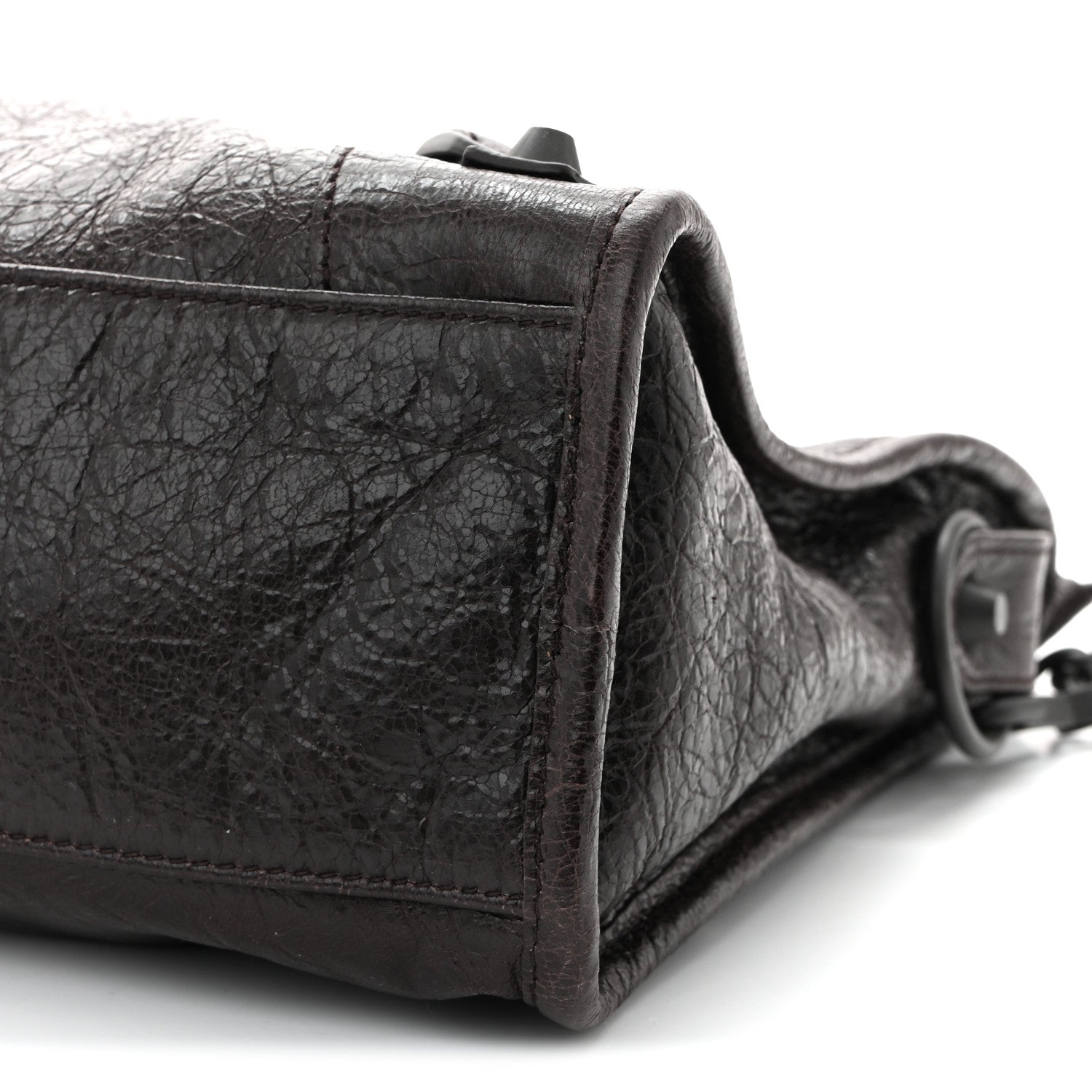 Balenciaga Agneau Arena Classic Hardware Small Le City Espresso 10 of 10