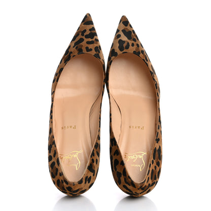 Christian Louboutin Veau Velours Clare 80 Pumps 38 Caramel 2 of 9