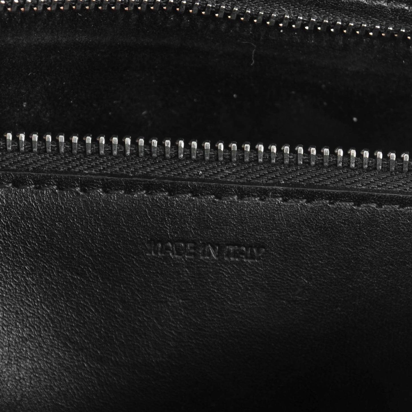 Sheephair Calfskin Suede PS Elliot Clutch Cobalt Black